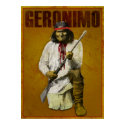 Vintage Apache Indian - Geronimo posters by spacedust Vintage Apache Indian - Geronimo posters