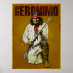 Vintage Apache Indian - Geronimo posters