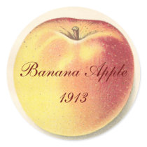 Vintage Apple Stickers by Customizables Vintage Apple Stickers