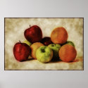 Vintage Apples and Oranges posters