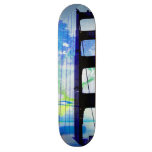 Vintage aquarium goldengate bridge of SanFrancisco skateboards