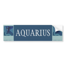 Vintage Aquarius bumper stickers