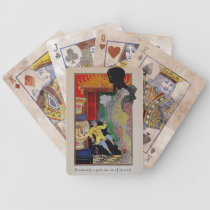 Vintage Arabian Nights Aladdin and the Genie Poker Cards