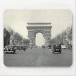 Vintage Arc de Triomphe  France Mouse Pads