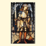 Vintage Archangel, Saint Michael by Burne Jones posters