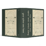 Vintage Arches Perspective by Henricus Hondius binders