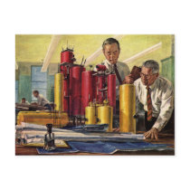 Vintage Architects postcards by YesterdayCafe Vintage Architects postcards