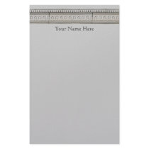 Vintage Architectural Border Custom Stationery