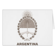 Vintage Argentina Greeting Card