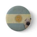Vintage Argentina Flag Pinback Buttons