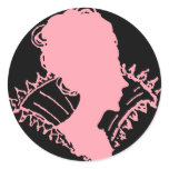 Vintage Aristocratic Woman stickers