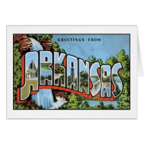 Vintage Arkansas Postcard