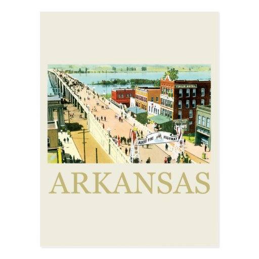 Vintage Arkansas Postcard | Zazzle