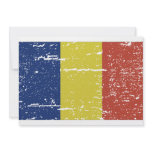 Vintage Armenia Flag Custom Invitation