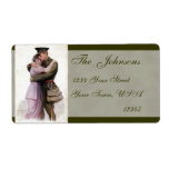 Vintage Army Military Custom Label
