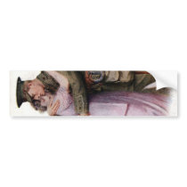 Vintage Army Military Return Home Bumper Stickers