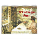 Vintage Art Calendar 2012