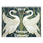 Vintage Art Calendar 2012