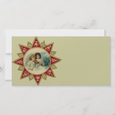 Vintage Art - Christmas Angels photo cards