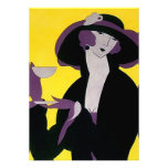 Vintage Art Deco Afternoon Tea Invitations HIgh