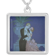 Vintage Art Deco Love Romance Newlyweds Wedding Necklaces