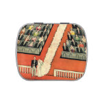 Vintage Art Deco Wedding, Bride Groom Newlyweds Jelly Belly Candy Tins at Zazzle