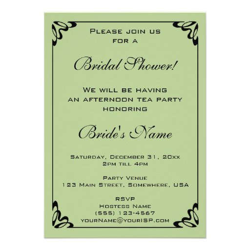 Vintage Art Deco Woman Polka Dots Bridal Shower Invite