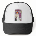Vintage Art Nouveau Baseball Cap - Hat by Mucha