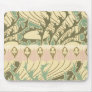 vintage art nouveau botanical art pattern mousepad