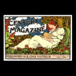 Vintage Art Nouveau Century Magazine Poster posters