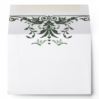 Vintage Art Nouveau DragonFly Scroll Envelopes envelope