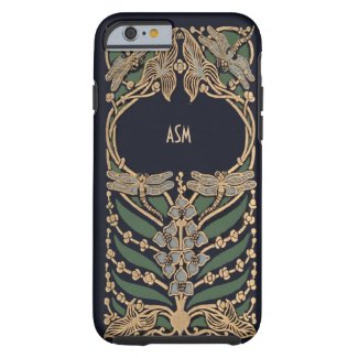 Vintage Art Nouveau Monogram iPhone 6 Case