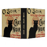 Vintage Art Nouveau Poster; Chat Noir Binders