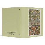 Vintage Art Nouveau Solomon's Seal, M.P. Verneuil 3 Ring Binders