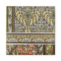 Vintage Art Nouveau Solomon's Seal, M.P. Verneuil Magnet