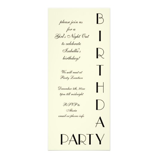 Vintage Art Nouveau, Woman Champagne Party Invites
