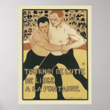 Vintage Art Nouveau - Wrestling Posters