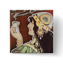 Vintage Art - Rajah Coffee - Privat Livemont buttons