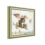 vintage art steam punk flying machines