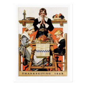 Vintage Art Thanksgiving Postcards