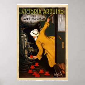 Vintage Art Victoria Arduino 1922 Poster