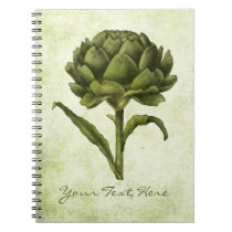 Vintage Artichoke Notebook