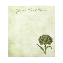 Vintage Artichoke Notepad notepads