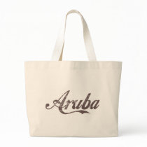 Vintage Aruba Canvas Bag