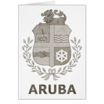 Vintage Aruba Greeting Cards
