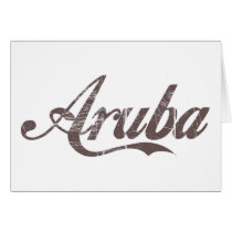 Vintage Aruba Greeting Cards