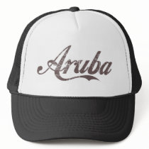 Vintage Aruba Mesh Hat