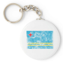 Vintage Aruba Key Chain