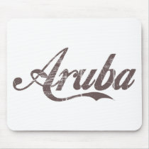 Vintage Aruba Mouse Pad