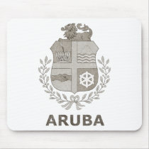 Vintage Aruba Mousepad